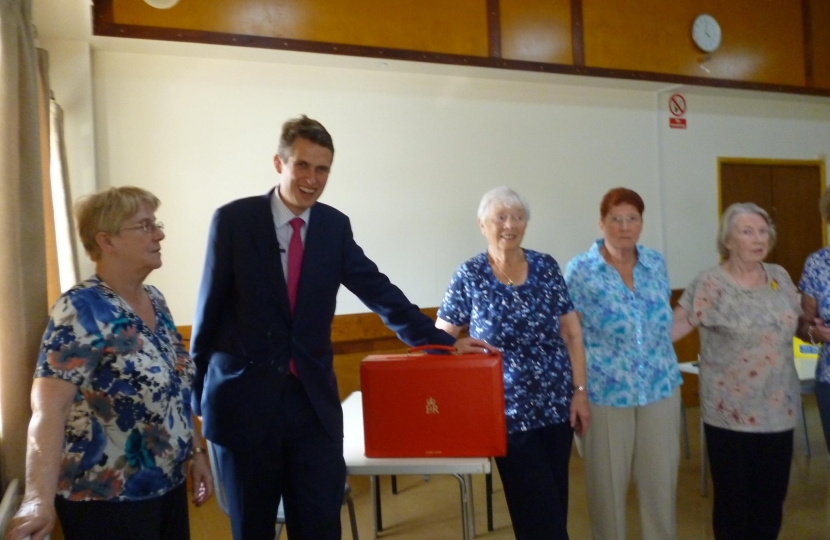 Gavin at Cheslyn Hay Townswomen's Guild