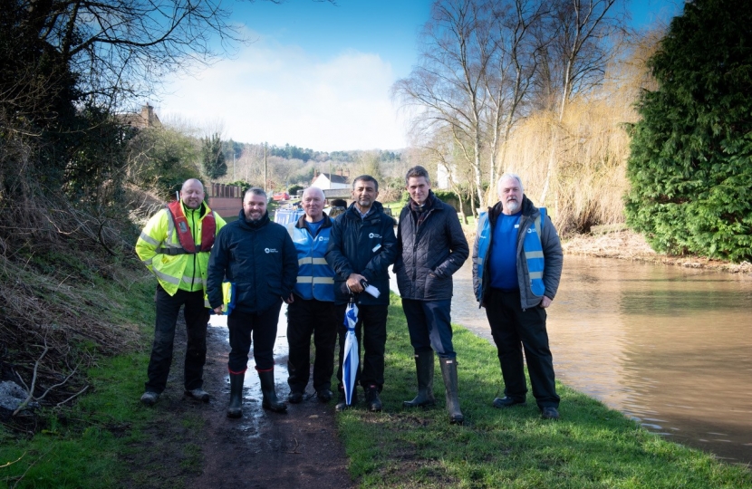 Gavin with Canal and River Trust