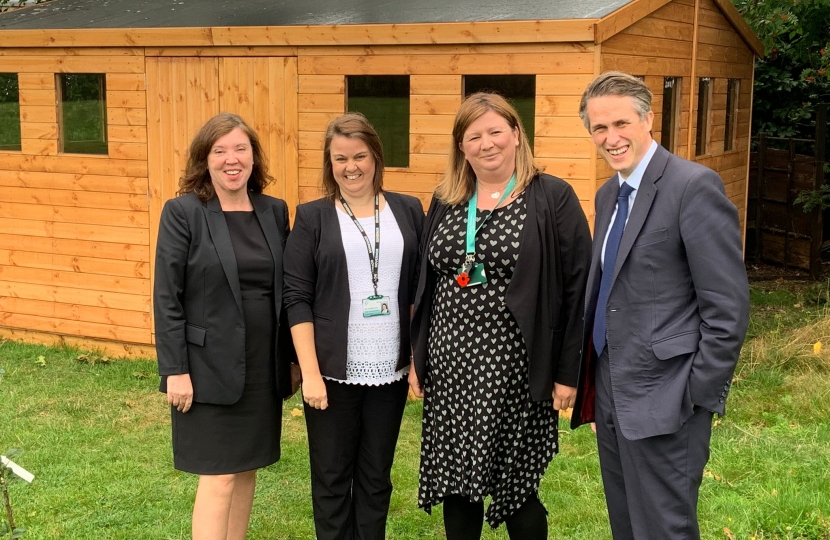 Dame Rachel de Souza, Michelle Such, Rebecca Woodall, Gavin Williamson