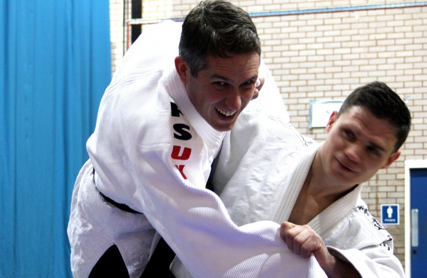 Gavin Learns Self Defence Rt Hon Gavin Williamson Cbe Mp