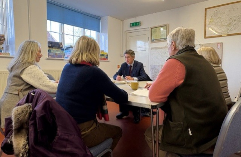 Gavin meeting with Tixall Parish Council