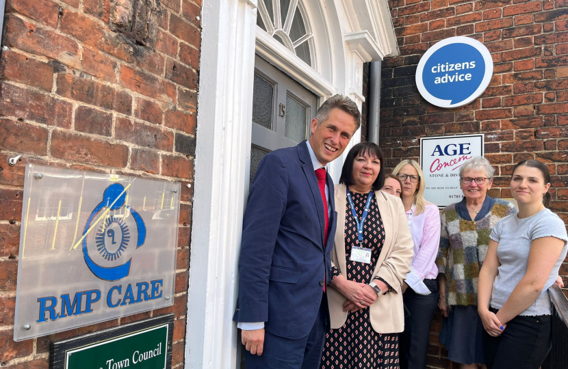 Sir Gavin Williamson is joined by the Citizens Advice Team