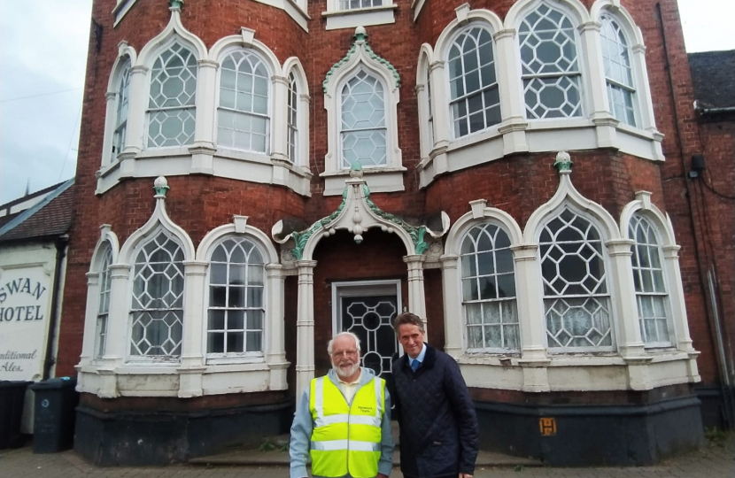 Gavin dives into local history with tour guide David Evans. 