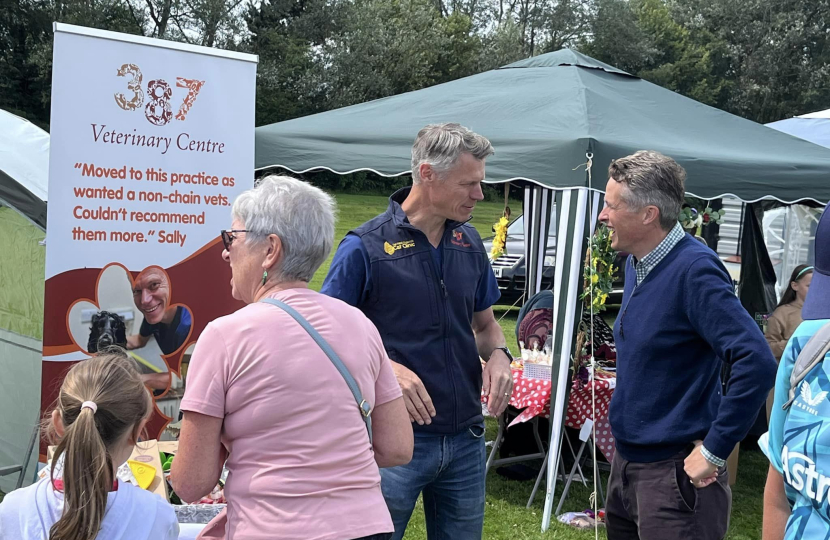 Gavin meeting with local veterinary groups  