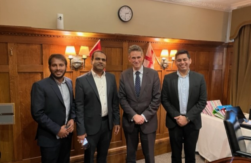 Sir Gavin Williamson is joined by Aneesh and his team, where he visited the renovations of the Crown Hotel in Stone