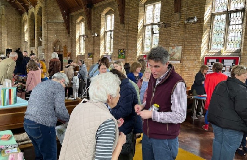 Sir Gavin Williamson meeting Essington residents