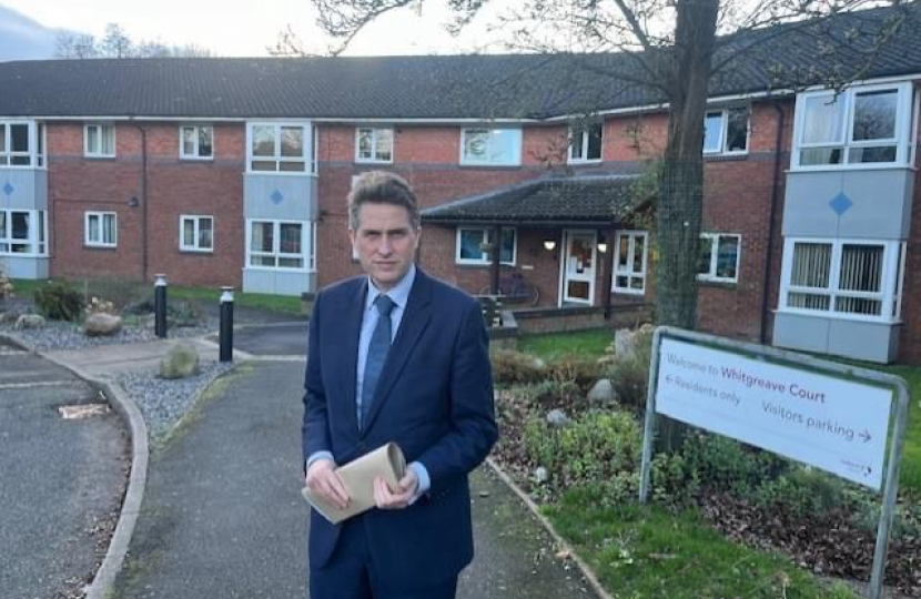 Sir Gavin Williamson has called for a review into increases in service charges for residents of social housing. 