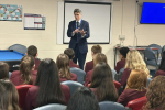 Gavin at Stafford Grammar 