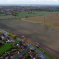 The land between Linthouse Lane and Kitchen Lane where the new housing development is being planned.