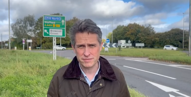 Sir Gavin Williamson calls upon Staffordshire Police to take action against speed racing on Staffordshire roads