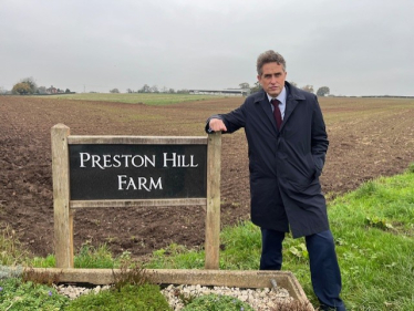 Gavin at Preston Hill Solar Farm