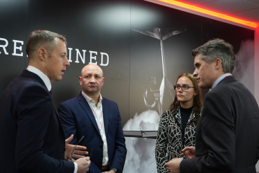 Sir Gavin Williamson MP at Collins Aerospace