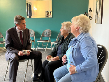 Sir Gavin Williamson MP at the Edward Marsh Centre