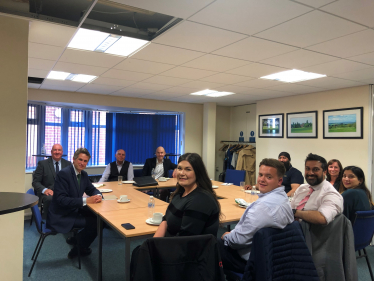 Sir Gavin Williamson MP at the Lloyds South Staffordshire business roundtable