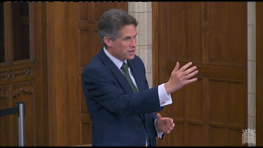 Sir Gavin Williamson partaking in a debate about West Midlands Transport